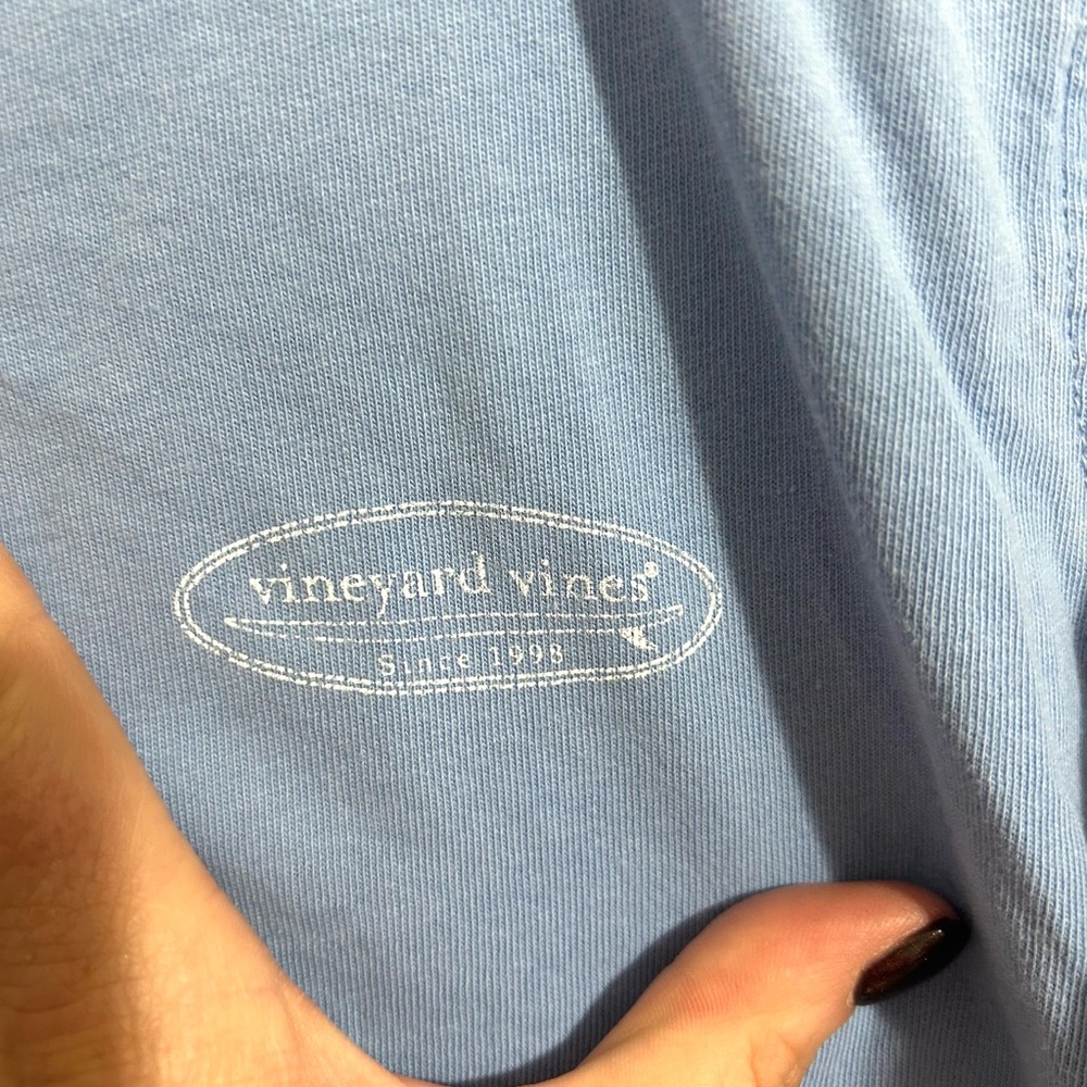 NWT Women’s‎ Vineyard Vines Drift Dye Surf Logo Short Sleeve, large - Picture 3 of 7